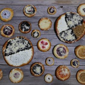 Jemné, sladké pečivo